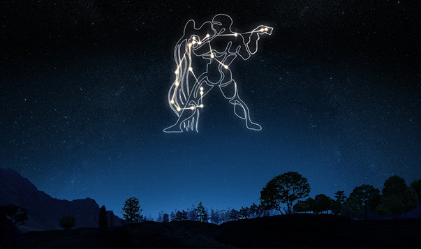 Асцендент и Десцендент в Водолее